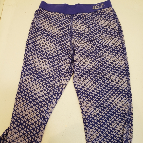 2/$30 Lg ACX Active 12-14 Shorts Printed Leggings - Picture 3 of 5